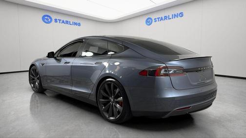 Gray Metallic 2014 Tesla Model S Base