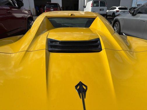 Competition Yellow Tintcoat Metallic 2025 Chevrolet Corvette E-Ray RWD Convertible 2LZ