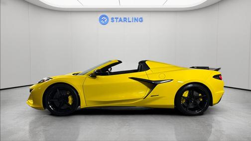 Competition Yellow Tintcoat Metallic 2025 Chevrolet Corvette E-Ray RWD Convertible 2LZ