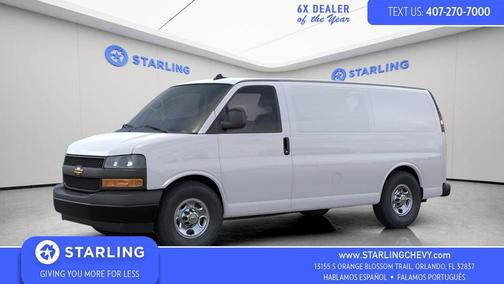 Summit White 2026 Chevrolet Express 2500 Work Van
