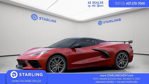 Red Mist Metallic Tintcoat 2026 Chevrolet Corvette Stingray w/1LT