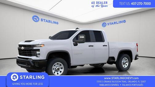 Summit White 2026 Chevrolet Silverado 2500 WT