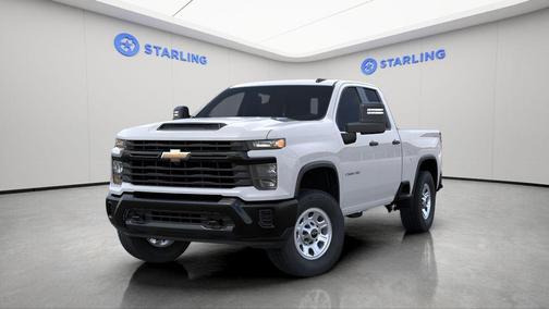 Summit White 2026 Chevrolet Silverado 2500 WT