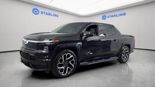 Black 2024 Chevrolet Silverado EV First-Edition RST 4WD