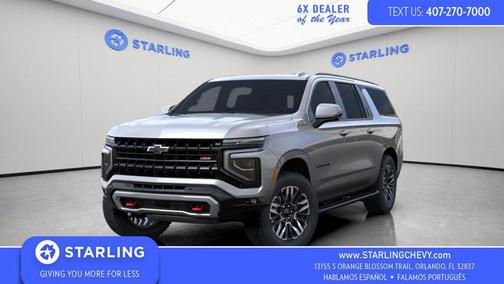Sterling Gray Metallic 2027 Chevrolet Suburban Z71, 4WD