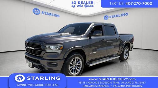 Granite Crystal Metallic Clearcoat 2021 RAM 1500 Laramie