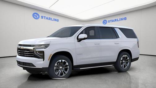 Summit White 2026 Chevrolet Tahoe LT