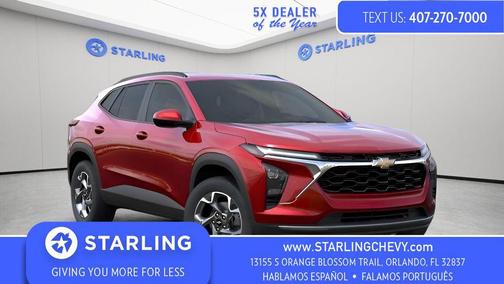 Apex Red 2026 Chevrolet Trax LT