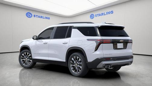 Polar White Tricoat 2026 Chevrolet Traverse LT