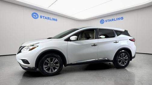 Pearl White 2015 Nissan Murano S