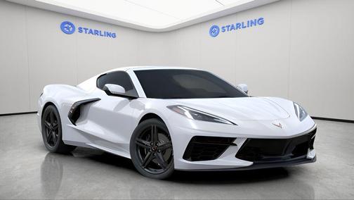 Arctic White 2026 Chevrolet Corvette Stingray w/1LT