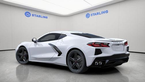 Arctic White 2026 Chevrolet Corvette Stingray w/1LT