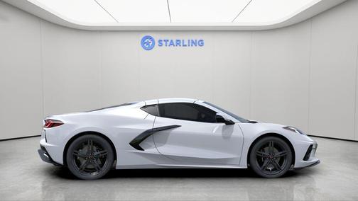 Arctic White 2026 Chevrolet Corvette Stingray w/1LT
