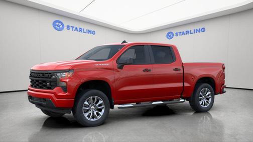 Red Hot 2026 Chevrolet Silverado 1500 Custom