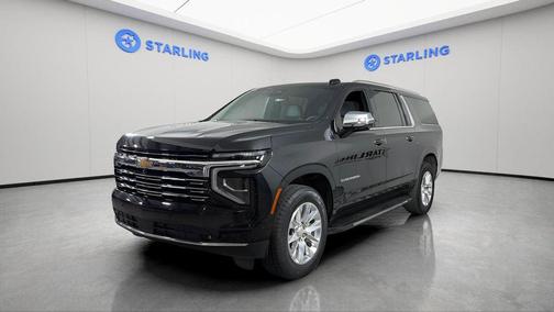 Black 2025 Chevrolet Suburban Premier