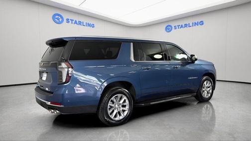 Lakeshore Blue Metallic 2025 Chevrolet Suburban Premier