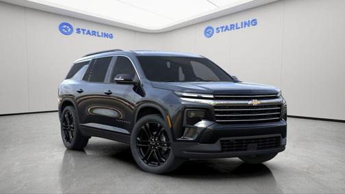 Mosaic Black Metallic 2026 Chevrolet Traverse LT