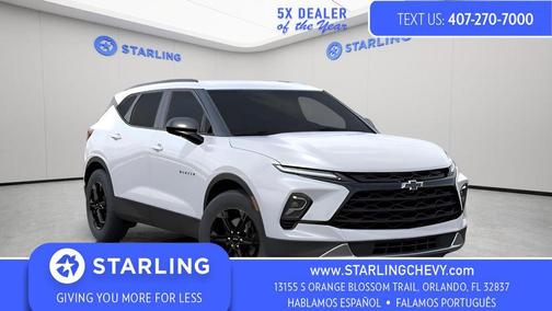 Summit White 2026 Chevrolet Blazer 2LT