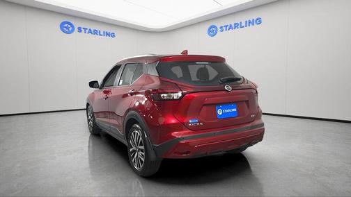 Scarlet Ember Tintcoat 2021 Nissan Kicks SV