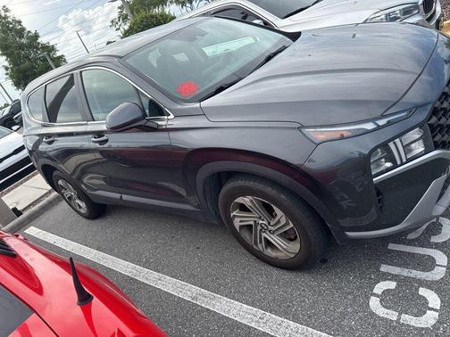 Portofino Gray 2021 Hyundai SANTA FE SE