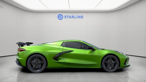 Roswell Green Metallic 2026 Chevrolet Corvette Stingray w/1LT