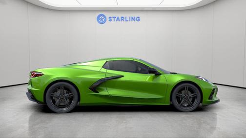Roswell Green Metallic 2026 Chevrolet Corvette Stingray w/1LT