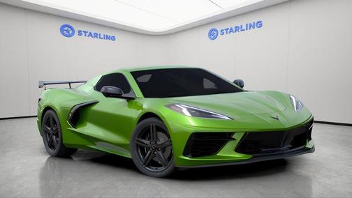 Roswell Green Metallic 2026 Chevrolet Corvette Stingray w/1LT