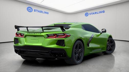 Roswell Green Metallic 2026 Chevrolet Corvette Stingray w/1LT
