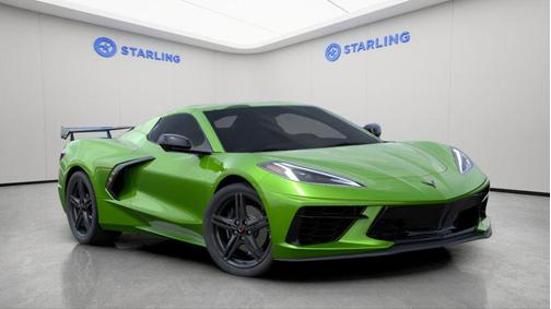 Roswell Green Metallic 2026 Chevrolet Corvette Stingray w/1LT