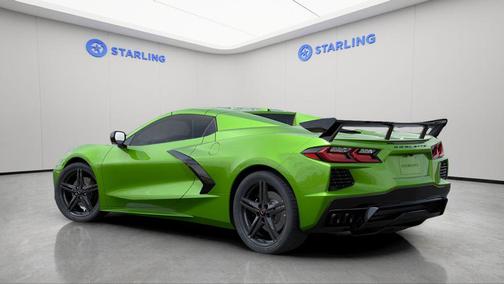 Roswell Green Metallic 2026 Chevrolet Corvette Stingray w/1LT