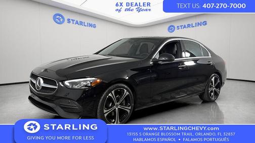 Black 2024 Mercedes-Benz C-Class C 300
