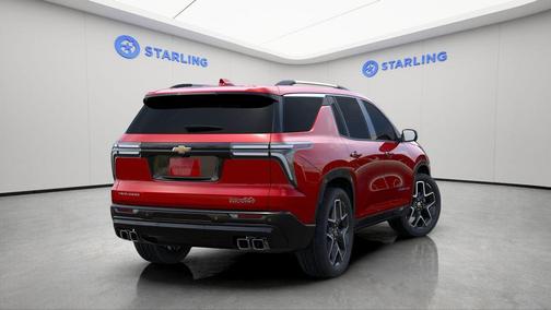 Radiant Red Tintcoat 2026 Chevrolet Traverse High Country