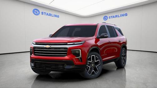 Radiant Red Tintcoat 2026 Chevrolet Traverse High Country