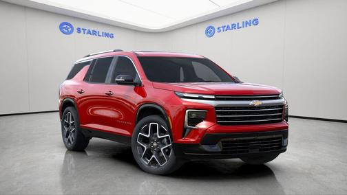 Radiant Red Tintcoat 2026 Chevrolet Traverse High Country