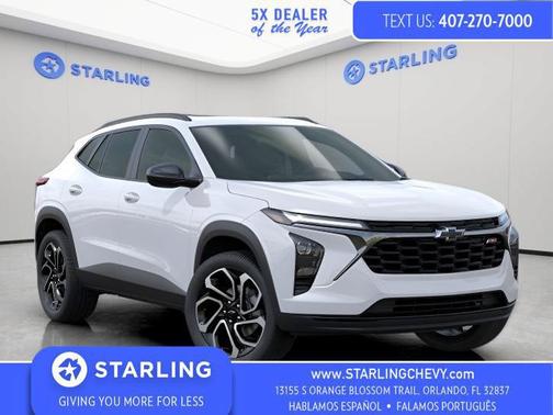 Summit White 2026 Chevrolet Trax FWD 2RS