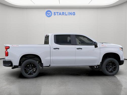 Summit White 2025 Chevrolet Silverado 1500 LT Trail Boss
