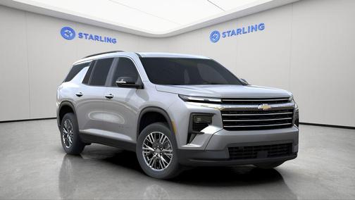 Sterling Gray Metallic 2026 Chevrolet Traverse LT