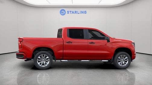 Red Hot 2026 Chevrolet Silverado 1500 Custom