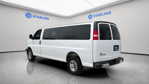 Summit White 2025 Chevrolet Express 3500 RWD 3500 Extended Wheelbase LT