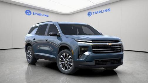 Lakeshore Blue Metallic 2026 Chevrolet Traverse LT