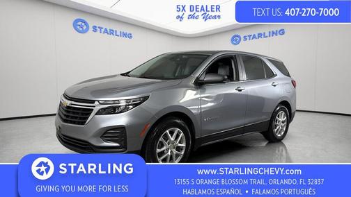 Sterling Gray Metallic 2023 Chevrolet Equinox LS