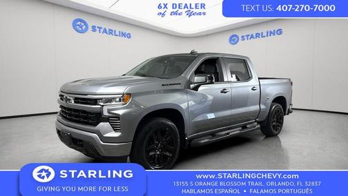 Sterling Gray Metallic 2023 Chevrolet Silverado 1500 RST