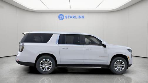 Summit White 2026 Chevrolet Suburban LT