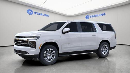 Summit White 2026 Chevrolet Suburban LT