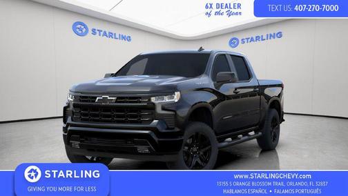 Black 2026 Chevrolet Silverado 1500 RST