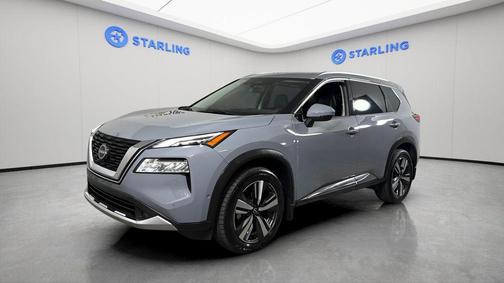 Boulder Gray Pearl 2022 Nissan Rogue Platinum