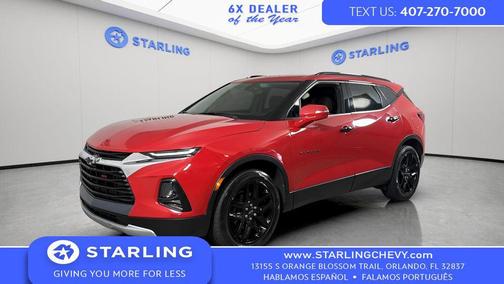 Red Hot 2020 Chevrolet Blazer 2LT