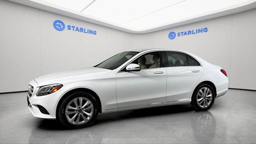 Polar White 2019 Mercedes-Benz C-Class C 300 4MATIC