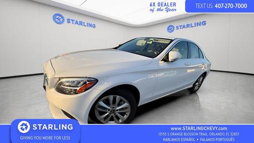 Polar White 2019 Mercedes-Benz C-Class C 300 4MATIC