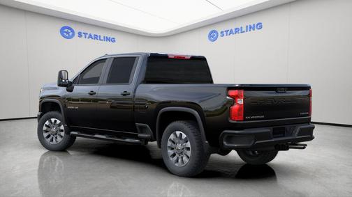 Black 2026 Chevrolet Silverado 2500 Custom